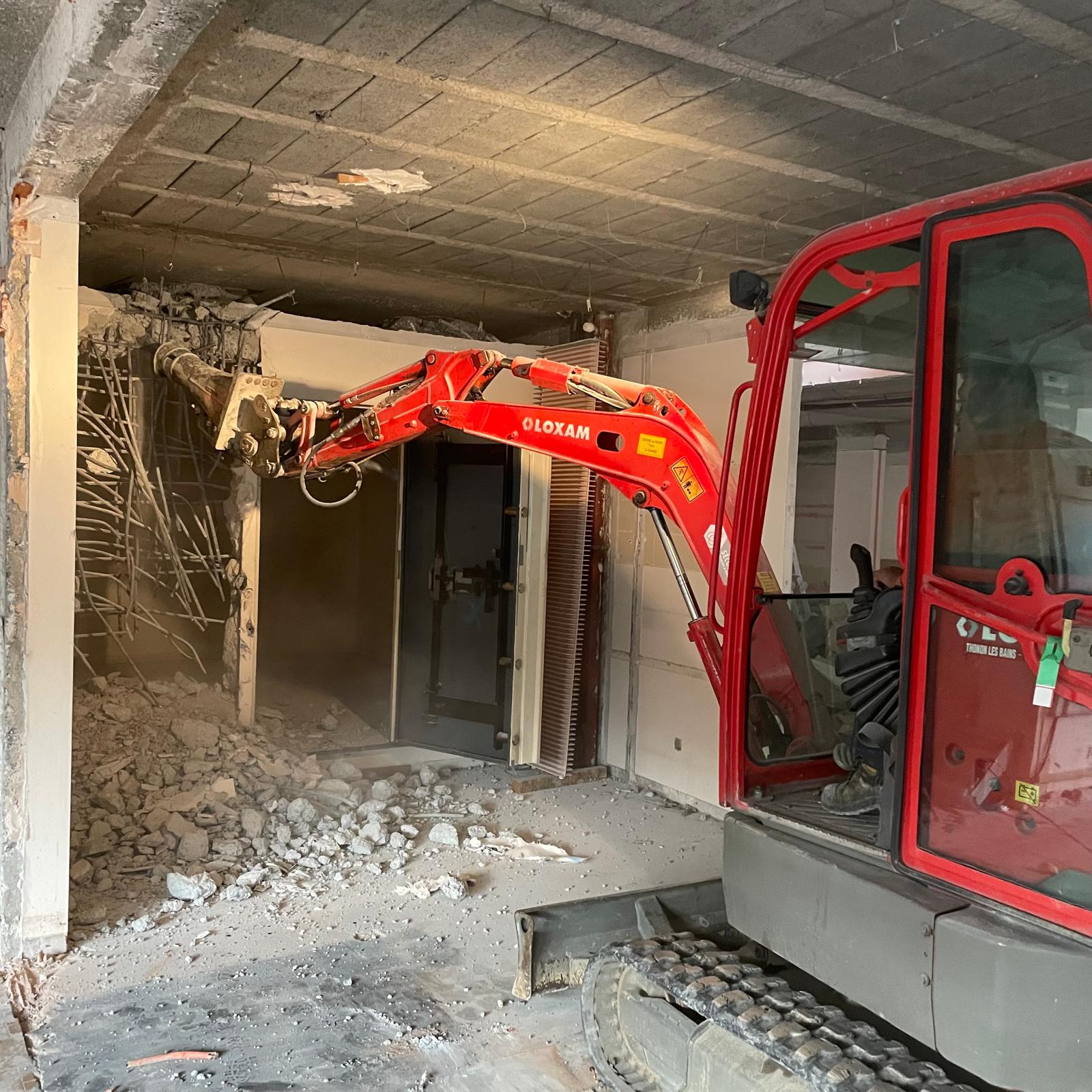 Chantier de terrassement